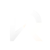 Deepak R Digital logo - DR monogram with upward arrow, representing a digital marketing consultant in Hyderabad